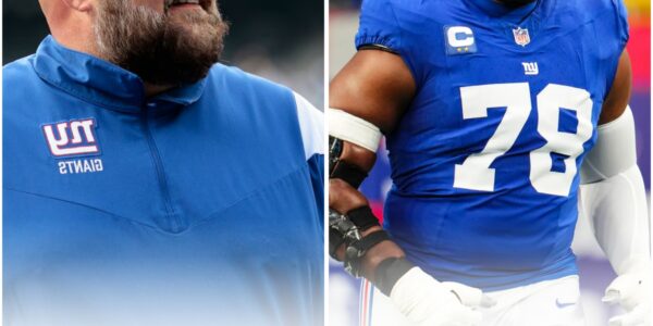 BREAKING NEWS: GIANTS' OFFENSIVE LINE STRUGGLES AHEAD OF CHIEFS GAME AFTER ANDREW THOMAS' HEALTH ANNOUNCED