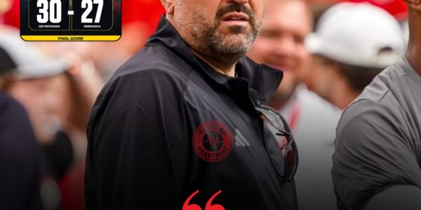 Nebraska Falls Painfully to Michigan 30–27 🔥 Fans in Uproar: Is Matt Rhule Truly a Failure, or Is There a Shocking Secret Hidden Behind This Young Team?