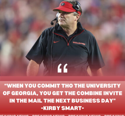 “Pick Georgia, and the Combine call comes fast.” — Kirby Smart