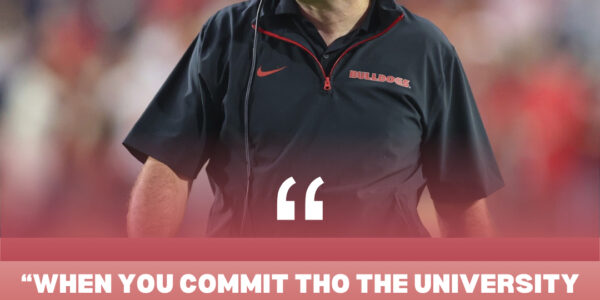 “Pick Georgia, and the Combine call comes fast.” — Kirby Smart