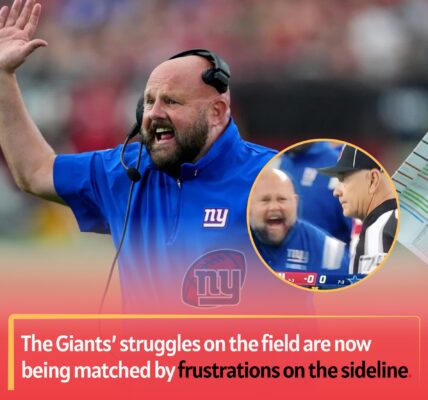 GIANTS COACH LOSES HIS COOL AFTER PAINFUL LOSS TO CHIEFS — FANS CRITICIZE AFTER LOSING STREAK
