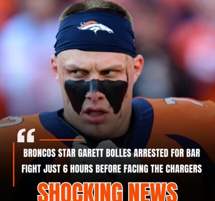 Breaking News: Garett Bolles Arrested Before Chargers Game