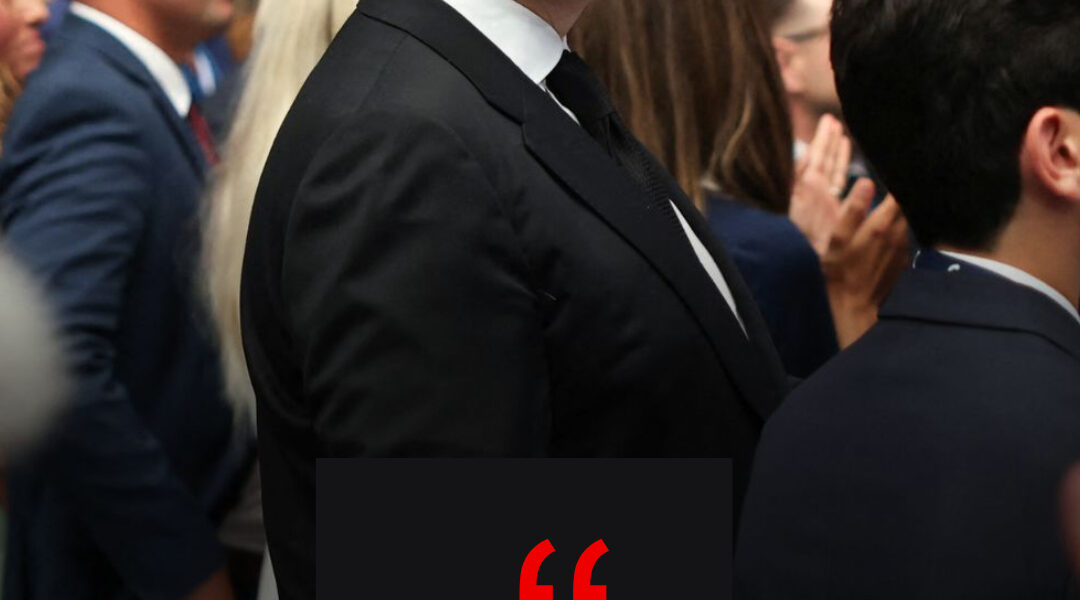 🚨NEW: At Charlie Kirk’s memorial, Elon Musk stunned mourners with a chilling declaration: “Charlie was murdered by the Dark for daring to show people the Light. His voice lives on — and so does the fight he started.” The crowd erupted in thunderous applause.