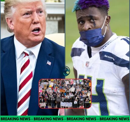 NFL FIRESTORM: Seahawks star DK Metcalf shocks nation by backing explosive 50501 Movement, igniting bitter clash with Donald Trump as protests, politics, and football collide in a stunning showdown.