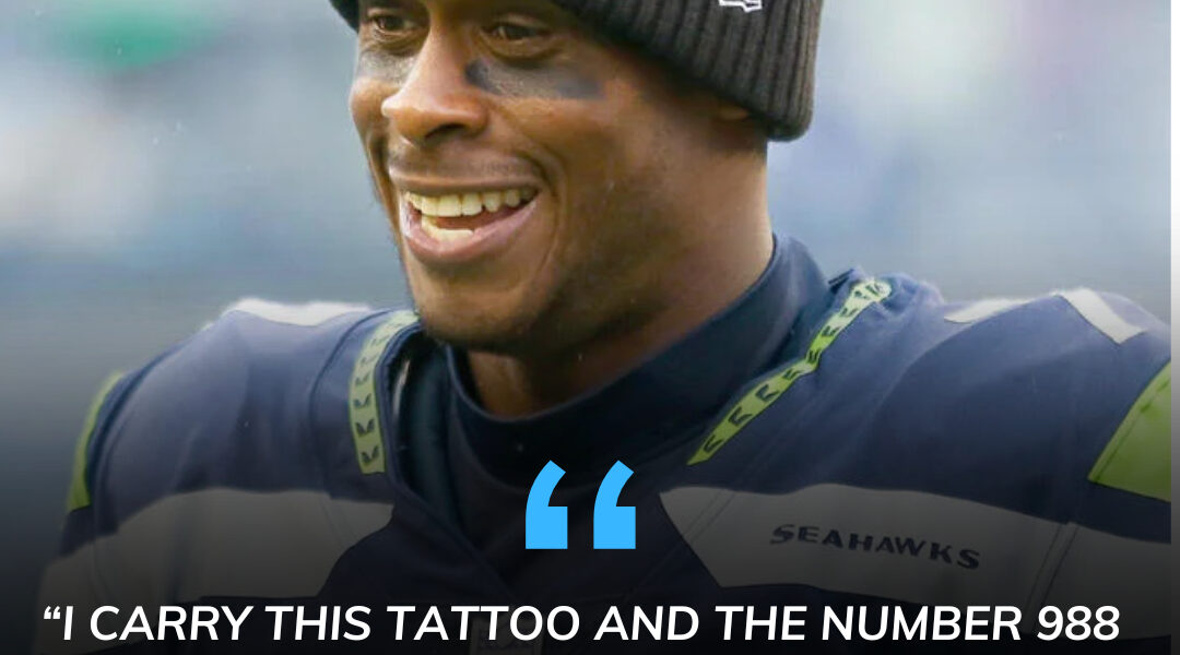 In the recent game between the Seahawks and Saints, many fans noticed Geno Smith carried a tattoo of the ‘988’ Suicide & Crisis Lifeline — and after the win, through trembling words, he dedicated the victory to his late brother, before pledging $988,000 with the message: ‘Everyone deserves to live surrounded by love and support.’