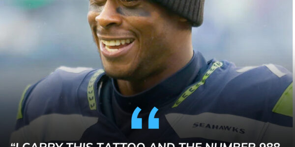 In the recent game between the Seahawks and Saints, many fans noticed Geno Smith carried a tattoo of the ‘988’ Suicide & Crisis Lifeline — and after the win, through trembling words, he dedicated the victory to his late brother, before pledging $988,000 with the message: ‘Everyone deserves to live surrounded by love and support.’