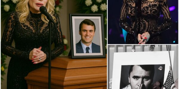 DOLLY PARTON SHOCKS THE WORLD: Country Queen Breaks Down in Tears Singing “Amazing Grace” Beside Ch@rl!e K!rk’s Casket — A Final Farewell That Left the Hall Silent