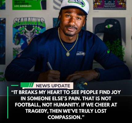SHOCKWAVE: Seahawks wide receiver Tory Horton broke his silence with a raw warning about a disturbing trend — people celebrating tragedy online. His words sparked fierce debate, leaving fans wondering: did he uncover a dark truth of our digital age?
