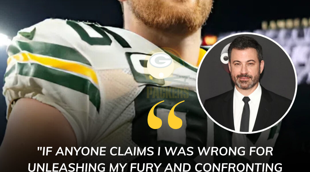 NFL EARTHQUAKE 🚨: Tucker Kraft’s fiery vow at Lambeau shakes Packers Nation, rattles the league, and ignites outrage over Jimmy Kimmel’s cruel punchline.