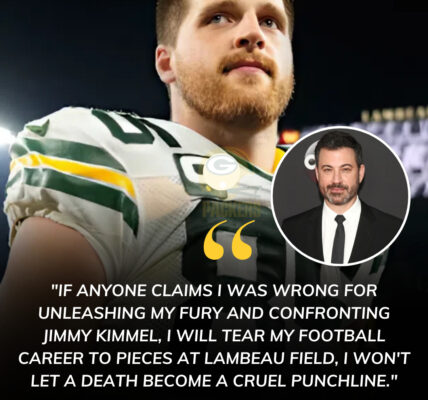 NFL EARTHQUAKE 🚨: Tucker Kraft’s fiery vow at Lambeau shakes Packers Nation, rattles the league, and ignites outrage over Jimmy Kimmel’s cruel punchline.