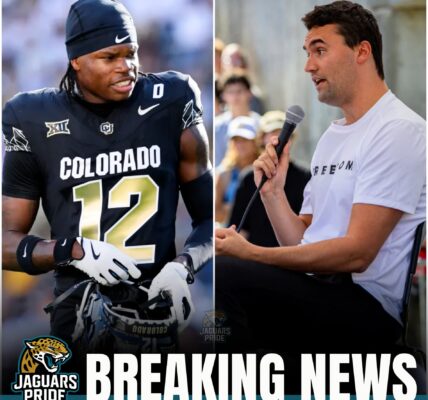 BREAKING—Travis Hunter of Jacksonville shocks the nation by bidding $1 million for Charlie Kirk’s iconic mic from the Utah event. Soon to be displayed at the National Museum of American History, it now stands as a blazing symbol of America’s unshakable courage and defiance.