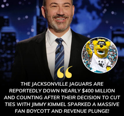🚨BREAKING: The Jacksonville Jaguars’ decision to cut ties with Jimmy Kimmel has set off a firestorm. Fans are furious, boycotts are trending, and ticket cancellations are pouring in ahead of the next home game. Reports suggest the franchise has already taken a staggering $200M hit in projected revenue, with wider multi-week losses nearing $400M. Critics warn the move has backfired spectacularly, while enraged fans are demanding the Jaguars reverse course and bring Kimmel back immediately.