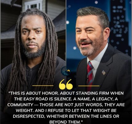 BREAKING — SHERMAN DEMANDS RESPECT: In a moment that rattled the sports world, legendary cornerback Richard Sherman — the outspoken icon of the Seattle Seahawks’ Legion of Boom — delivered a blistering call for truth and accountability. With the same fire that once shut down entire offenses, Sherman unleashed a statement that cut deeper than football. He wasn’t just defending a principle — he was standing as a guardian for fairness, a voice for the silenced, and a moral compass for a league caught in controversy.