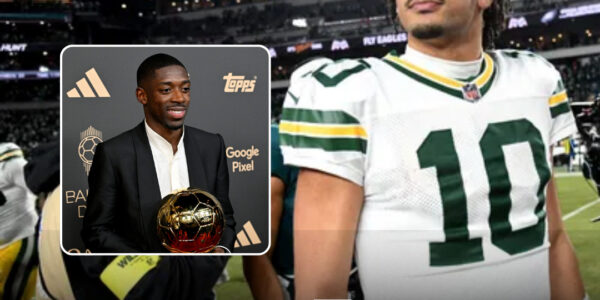 Jordan Love Congratulates Dembélé on the 2025 Ballon d’Or: When Respect Crosses Sporting Lines