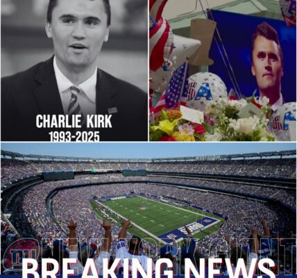 FOREVER A GIANT: NEW YORK GIANTS HONOR CHARLIE KIRK WITH AN EMPTY SEAT THAT WILL NEVER BE FILLED