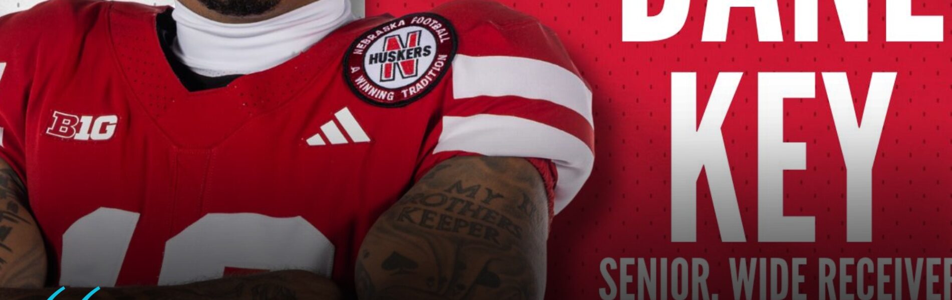 HEARTBREAK IN ANN ARBOR 💔🌽🏈: After Nebraska’s heartbreaking loss to Michigan, fans noticed wideout Dane Key carrying a tattoo marked with the colors of a cause and the number “988” — symbol of the Suicide & Crisis Lifeline. Later, through tears, he revealed his promise to honor his family and pledged $988,000 to ensure that no one ever feels alone in the fight for life.