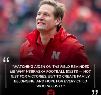 BREAKING NEWS: The Nebraska Cornhuskers turned a game into a moving charity event, raising over $1 million for children and families in need. The night’s most emotional moment came when 13-year-old Aiden was welcomed onto the field — a gift quietly made possible by Nebraska Athletic Director and CEO Trev Alberts.