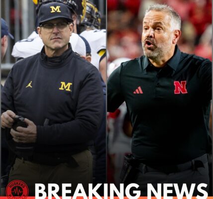 BREAKING NEWS🔥: Nebraska head coach Matt Rhule and his staff have demanded a replay of the controversial loss to Michigan, citing the “biggest officiating scandal in Big Ten history” after referee John Daniels and the VAR crew ignored a blatant foul on Dane Key. As outrage erupted, Jim Harbaugh shrugged and delivered 12 words that left Husker Nation furious…