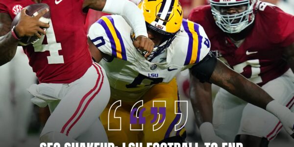 SEC Changes Schedule: LSU Will No Longer Face Alabama in Classic Showdowns