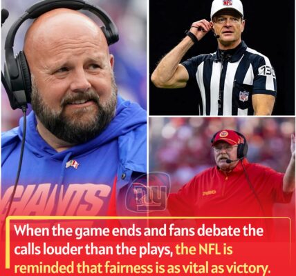 NFL AFTERSHOCK – GIANTS COACH QUESTIONS REFEREES IN CHIEFS' LATEST WIN