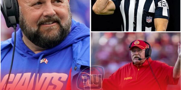 NFL AFTERSHOCK – GIANTS COACH QUESTIONS REFEREES IN CHIEFS' LATEST WIN