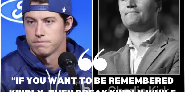 Mitchell Marner’s Message After Charlie Kirk’s Passing: “If you want to be remembered kindly, then speak kindly while you’re still here.”