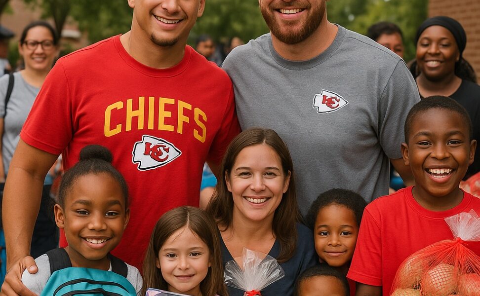 Chiefs Stars Mahomes and Kelce Turn Fame Into Lifelines for Their Community