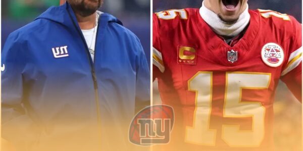 CONTROVERSY ERUPTS: GIANTS COACH ASKS NFL TO DOPING TEST PATRICK MAHOMES AFTER CHIEFS WIN