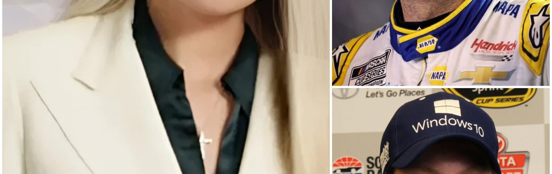 “As America reeled from the heartbreaking loss of Charlie Kirk, his wife Erika revealed — through tears — the powerful gesture Dale Earnhardt Jr. and Chase Elliott made for her, a moment so moving it brought the entire NASCAR Nation to its knees.”