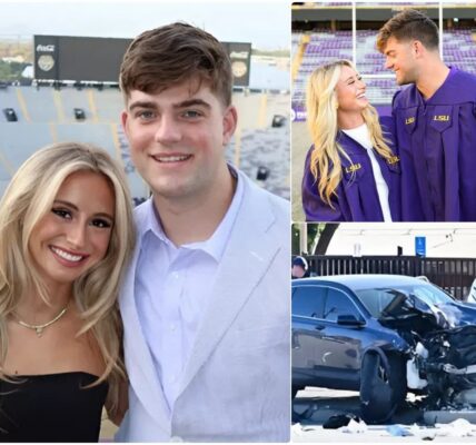The family of LSU Tigers star Garrett Nussmeier has just announced the heartbreaking condition of his girlfriend following a car accident after a weekend trip…