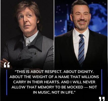 BREAKING: Paul McCartney’s Fiery Stand Shakes the World — Music Icon Demands Respect After Jimmy Kimmel Scandal, Declares Charlie Kirk’s Memory Sacred, A Moral Compass for Millions Beyond Music, Beyond Fame, Beyond Time, Refusing to Let Cruel Mockery Tarnish Legacy