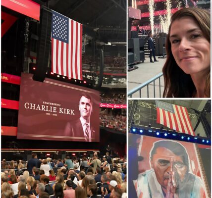 Danica Patrick’s Poignant Tribute: NASCAR Legend Attends Charlie Kirk Memorial