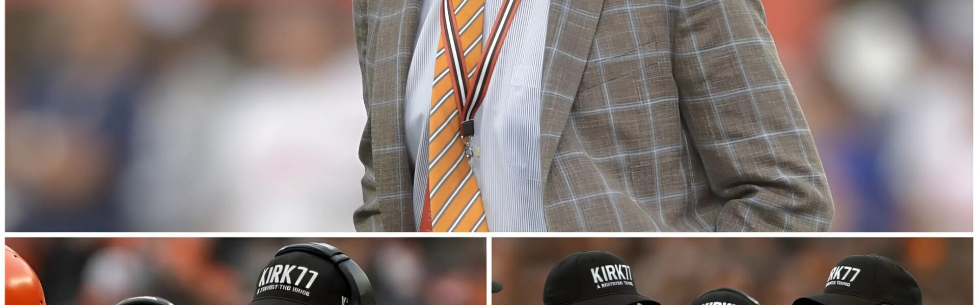Jimmy Haslam’s Powerful Tribute: “Kirk77” Hats Unite Cleveland Browns Organization
