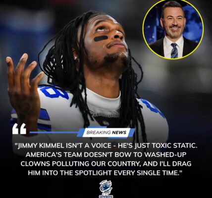 CeeDee Lamb Ignites NFL Firestorm: Cowboys Star Speaks Out on Jimmy Kimmel Controversy