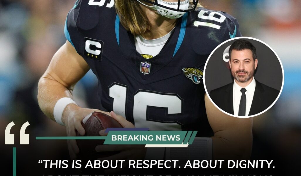 BREAKING — LAWRENCE ERUPTS: In a thunderous stand that shook the NFL, Jacksonville Jaguars star Trevor Lawrence unleashed fire over the scandal that forced Jimmy Kimmel Live! off the air. His voice, steady yet burning with outrage, condemned the vile mockery of Charlie Kirk’s death. “This is about respect. About dignity. About the weight of a name millions hold sacred.” In that searing moment, Lawrence rose beyond football — a warrior demanding accountability, a voice for the voiceless, and a beacon of moral clarity in a league engulfed by chaos.