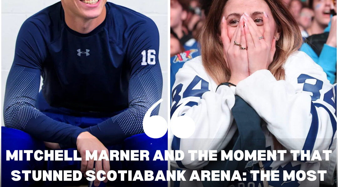From stunned silence to a thunderous ovation, Marner’s night became a chapter of Maple Leafs mythology.