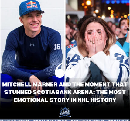From stunned silence to a thunderous ovation, Marner’s night became a chapter of Maple Leafs mythology.