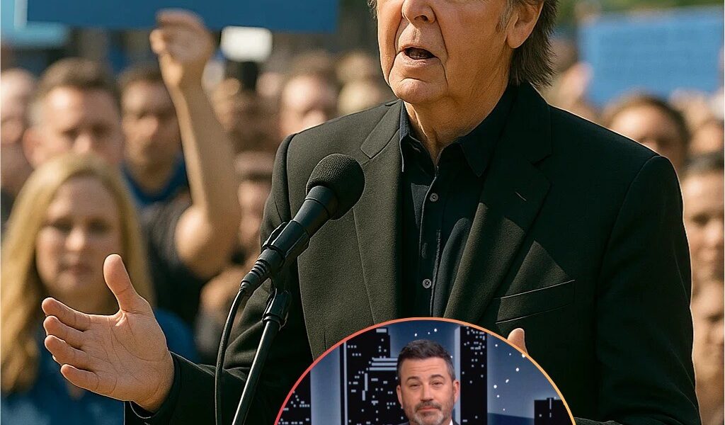 PAUL McCARTNEY ERUPTS: CALLS JIMMY KIMMEL’S JOKE ON CHARLIE KIRK’S ASSASSINATION A “CRUEL FAILURE OF COMPASSION,” HOLLYWOOD LEFT IN SHOCK!