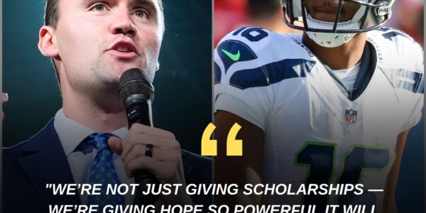BREAKING NEWS❤️: In an unprecedented move, Seattle Seahawks wide receiver Tyler Lockett stuns fans with the announcement that 20,000 free scholarships for youth sports programs will be pledged in partnership with local charities at the next home game, while a 15-minute tribute featuring images and controversial quotes from the late Charlie Kirk will be shown on the big screen.