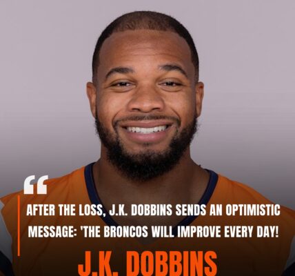 J.K. Dobbins Speaks Out After Broncos Loss: "We Will Improve Every Day – Nothing to Worry About!