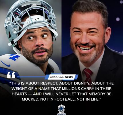 SHOCKWAVES IN THE NFL: Dak Prescott Steps Into the Firestorm, Demands Respect After Jimmy Kimmel Controversy