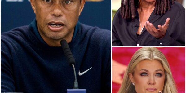 SHOCKING TV MOMENT: WHOOPI GOLDBERG ATTACKS ERIKA KIRK, CALLING HER A “T.R.U.M.P PUPPET” — TIGER WOODS STANDS UP AND DELIVERS A LESSON IN RESPECT!