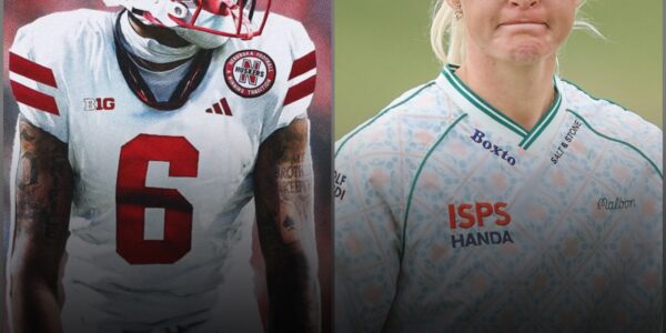LATEST NEWS 🚨 — Dane Key has come forward to publicly defend Charley Hull after the online attacks, threats, and abuse she faced following her recent performance. The Nebraska wide receiver made a powerful statement: “What’s happening to Charley Hull is an affront to the entire sports world. How can anyone be so callous as to tear down a woman who proudly carries England’s hopes and legacy in every match she plays?”
