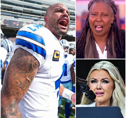 Dak Prescott Stuns Daytime TV: Cowboys Star Defends Erika Kirk After Whoopi Goldberg’s On-Air Attack