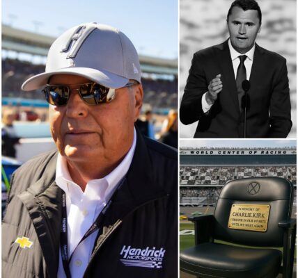 The Empty Seat at Daytona: Rick Hendrick’s Mysterious Tribute to Charlie Kirk