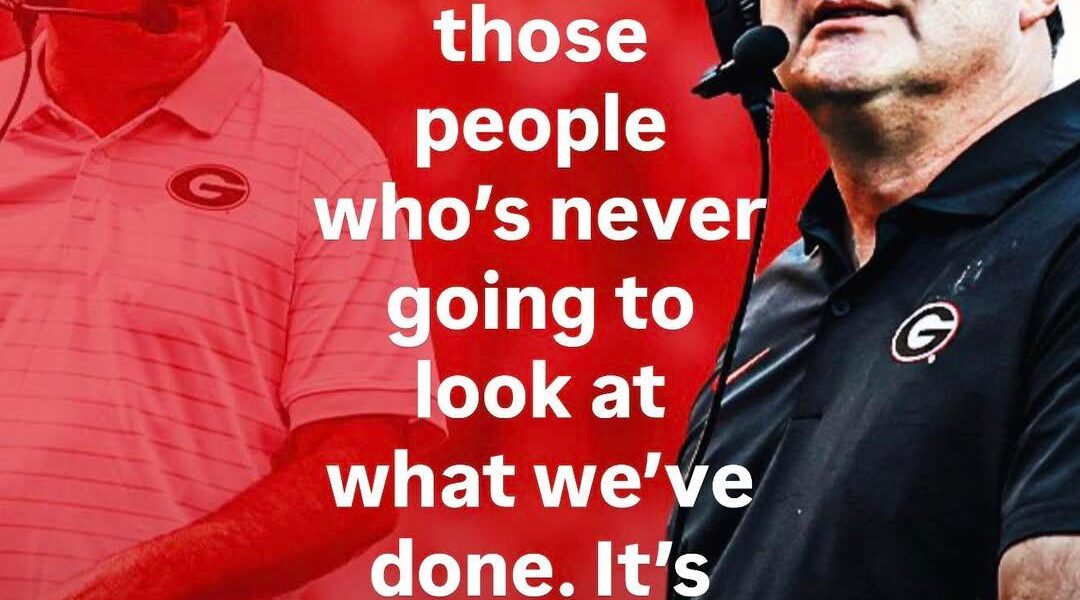 "It’s Never About What We’ve Done, It’s About What We Can Still Achieve": Kirby Smart Talks About Living for the Future, Not the Past.