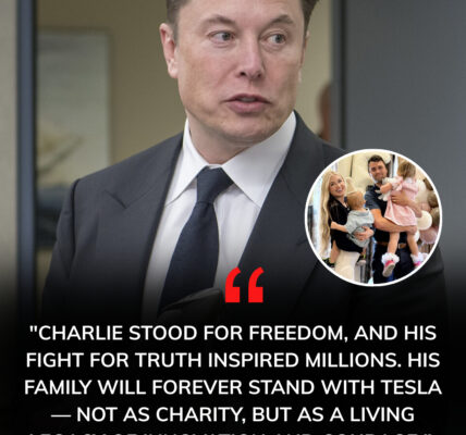 SHOCKING MOVE: Elon Musk just stunned the world, announcing a lifetime sponsorship for Charlie Kirk’s family — granting them free access to all Tesla products! From electric cars to energy storage and cutting-edge tech, a lasting legacy that has ignited both fierce debate and widespread admiration.