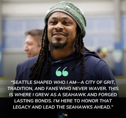 BREAKING: Seahawks legend Marshawn Lynch makes a shocking return as co-owner, taking a bold, game-changing decision and leading the team from the front, leaving fans and analysts stunned 👇