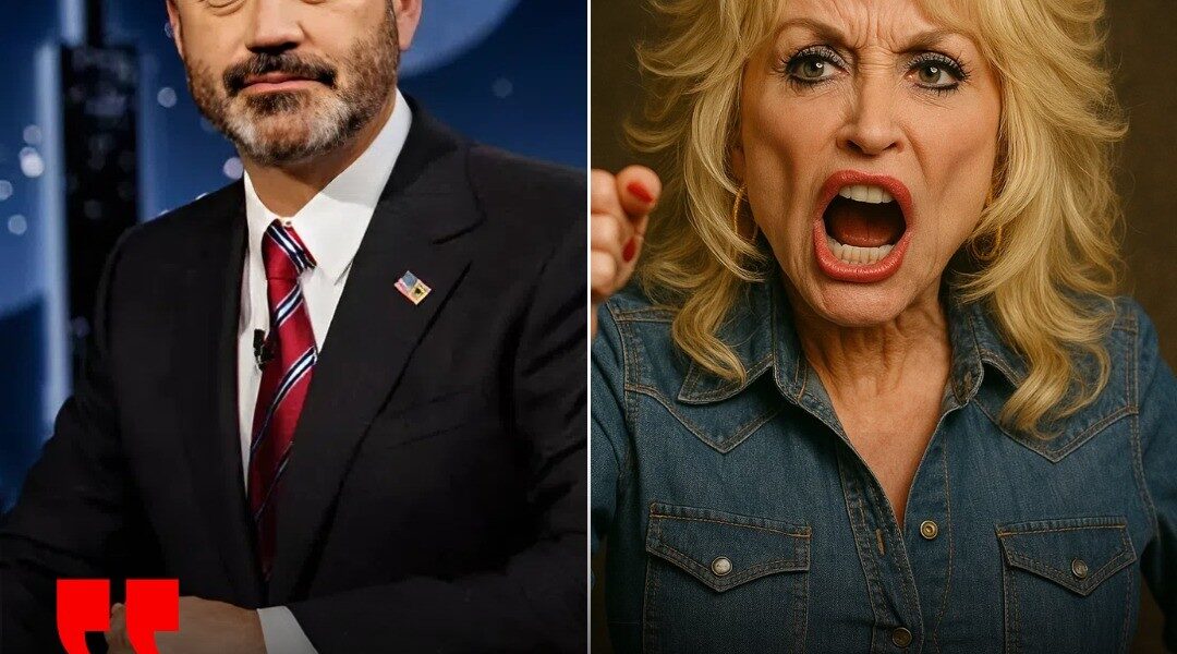 BREAKING NEWS: The wave of controversy surrounding Jimmy Kimmel after his inappropriate comments about those commemorating Ch@rlie K!rk has not yet subsided, but recently, country music icon Dolly Parton has made public opinion even more agitated. In an interview, she bluntly criticized Kimmel: "He has crossed the line. With such offensive words, Jimmy Kimmel should leave America. We don't need a fake 'bad boy' on television."