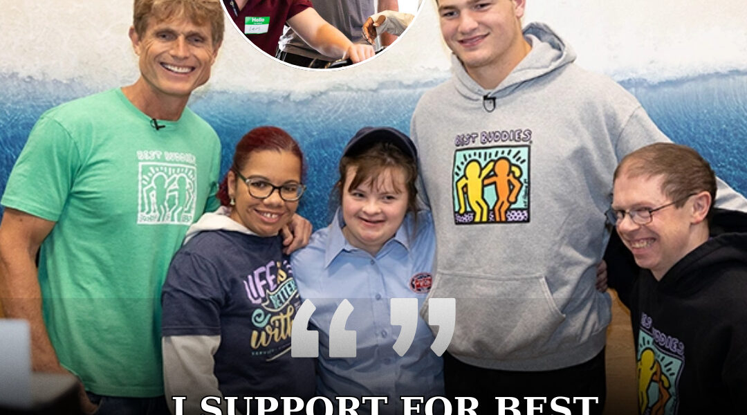 "From the Pocket to the Community: Drake Maye Supports Best Buddies at Jersey Mike’s, Highlighting the Quarterback’s Dedication to Inclusion"